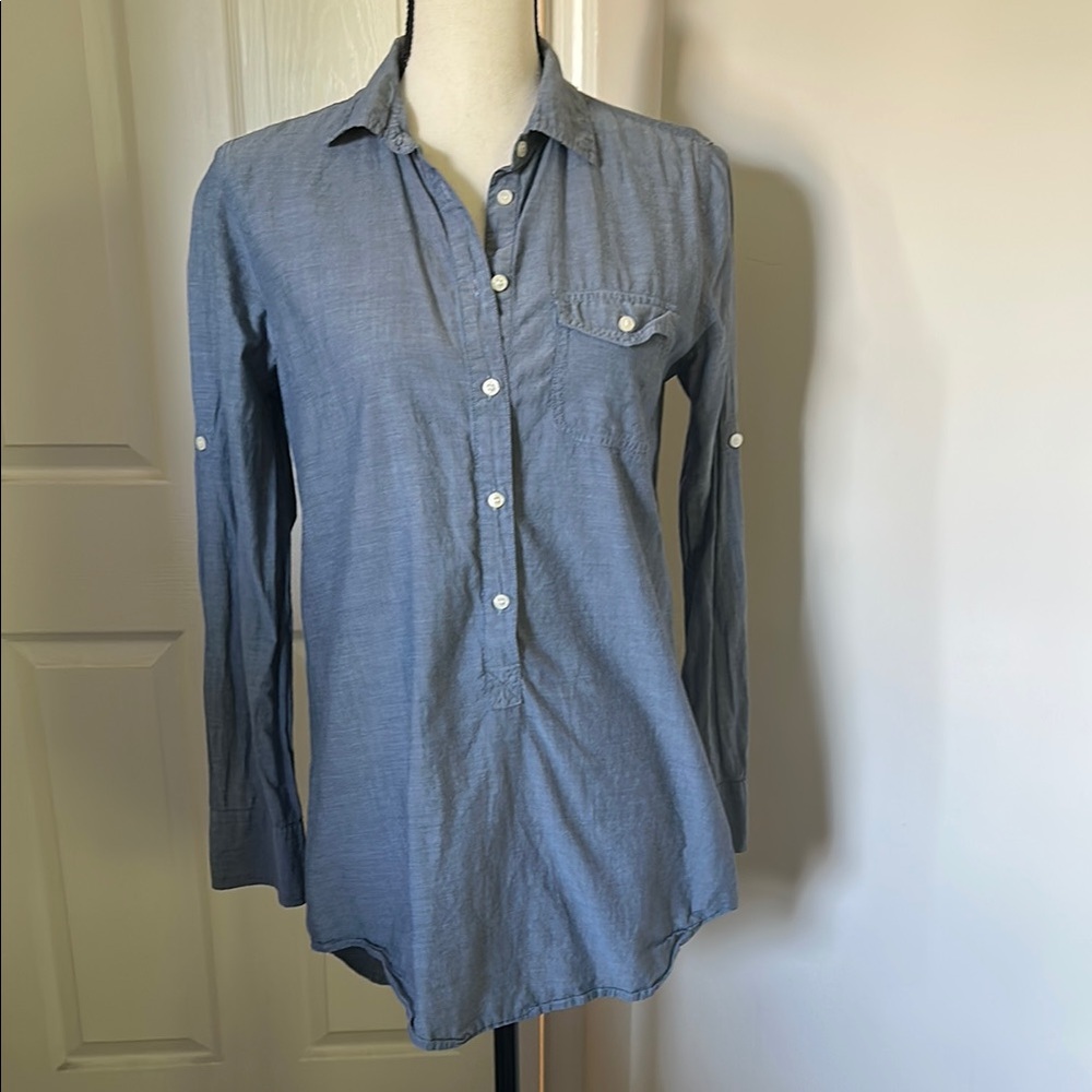 J. Crew Factory chambray shirt